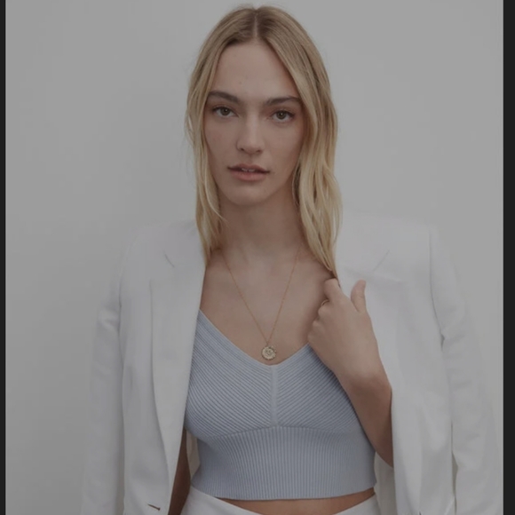 Tops - Club Monaco Ribbed Crop Top